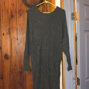 Long sweater dress